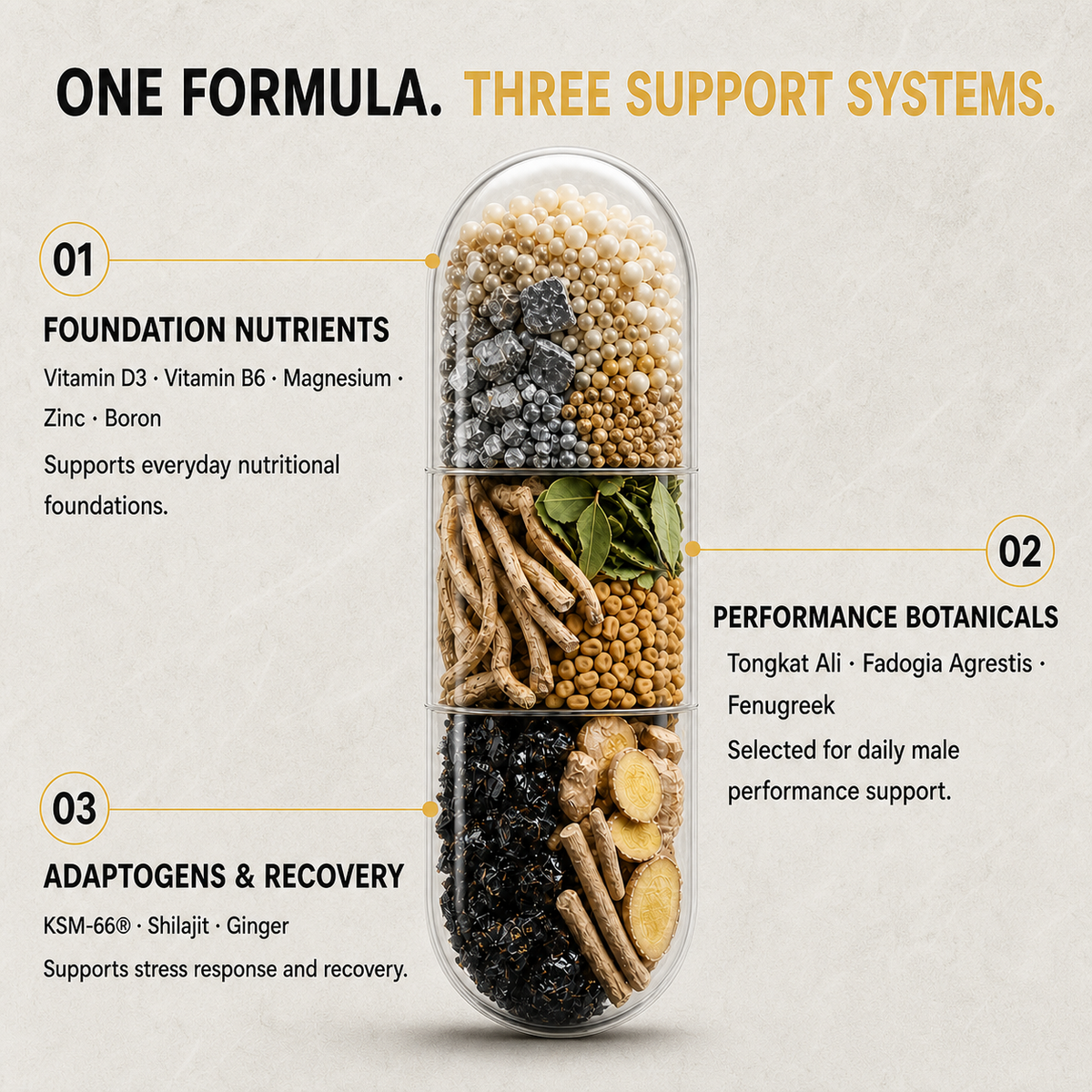 formulity man metrics 11 ingredients