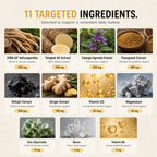 formulity man metrics Ingredient content