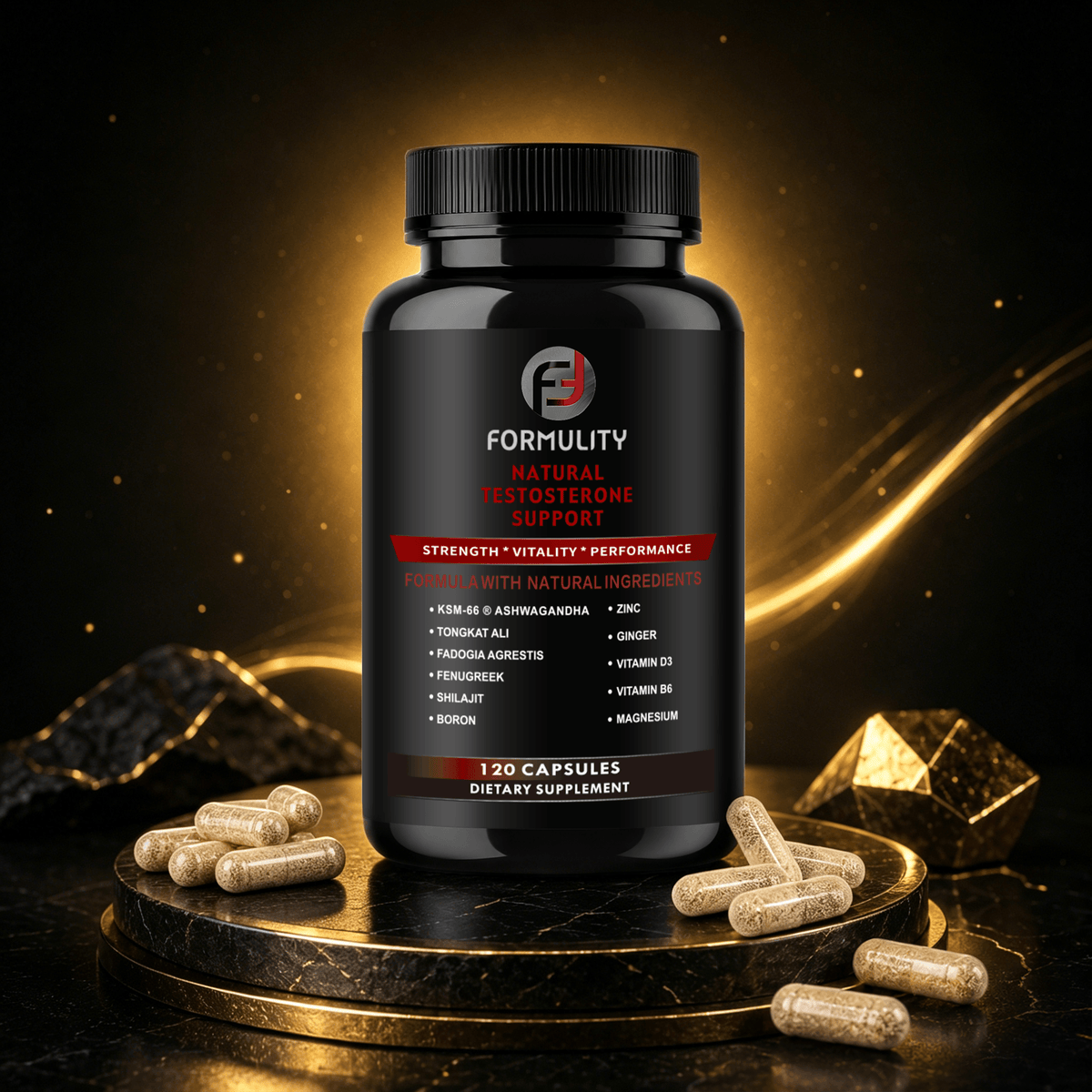 Man Metrics Natural Testosterone Support