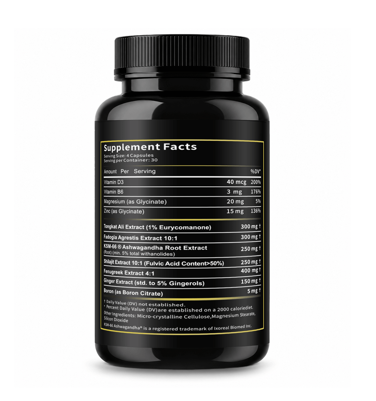 Man Metrics Natural Testosterone Support