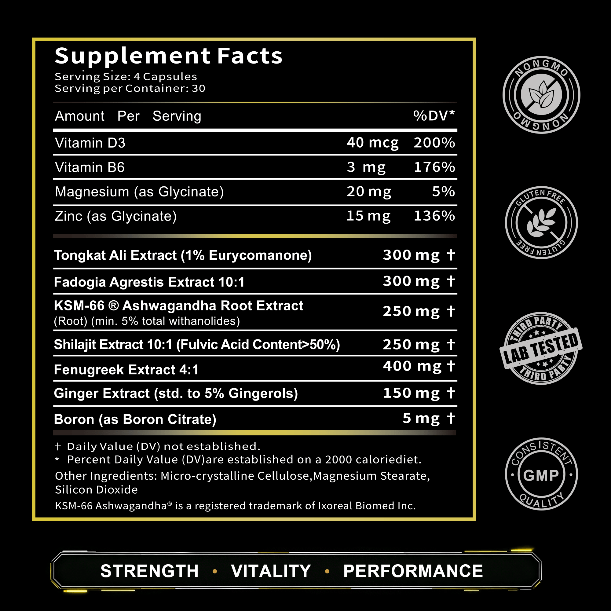 Man Metrics - Formulity Natural Testosterone Support