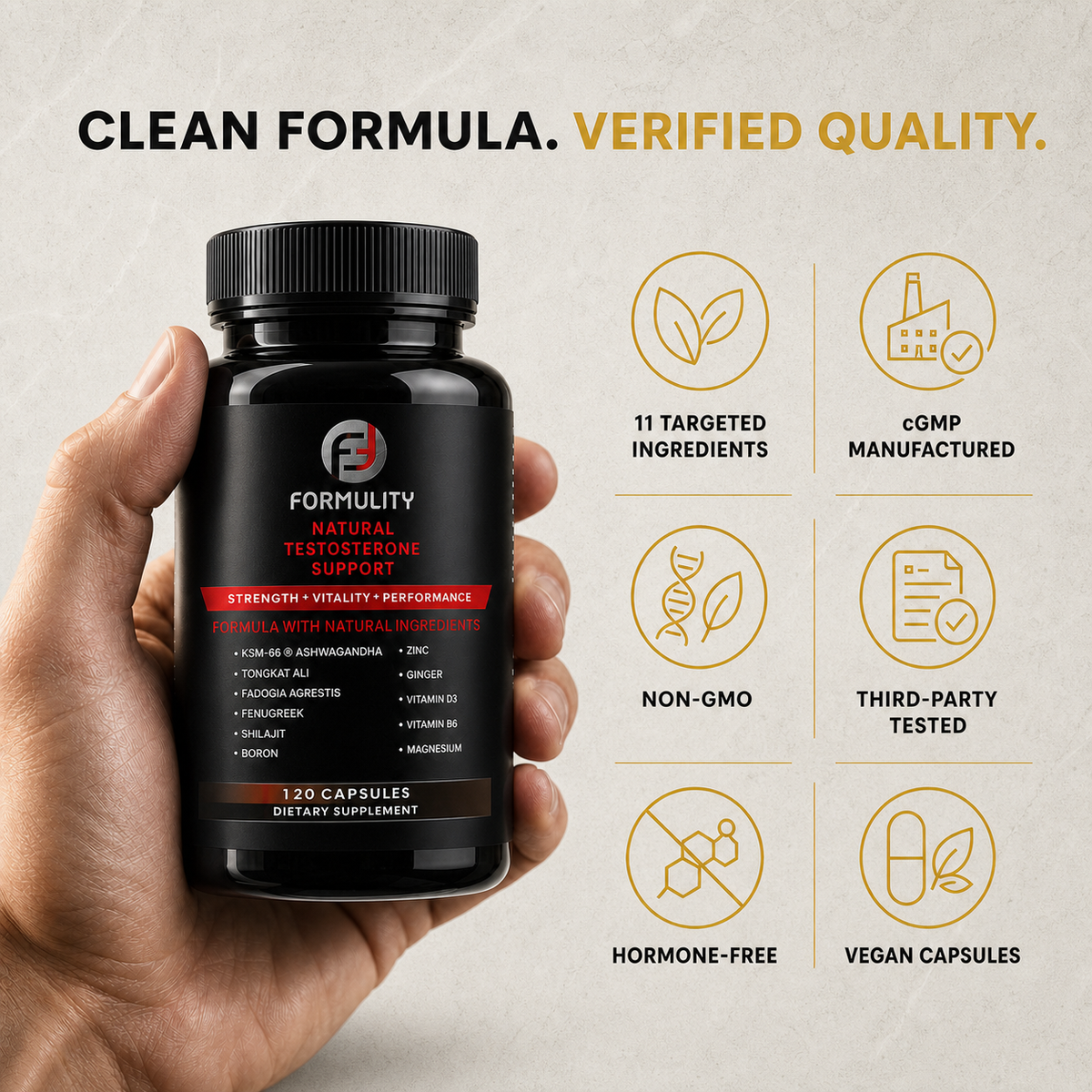 formulity man metrics testosterone booster